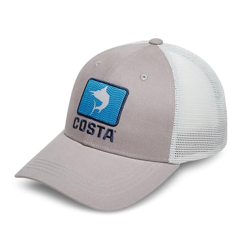 Costa Del Mar Marlin Waves Trucker Gray