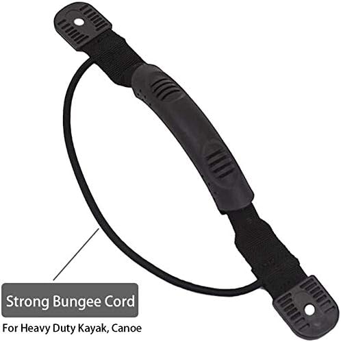 Miniatura 5 de MOPHOEXII Asas de transporte para kayak, canoa y barco, asas de transporte con tornillos para kayak oceánico, emoción, kayaks, equipaje