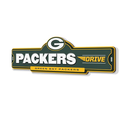 YouTheFan NFL Green Bay Packers 3D Street Sign