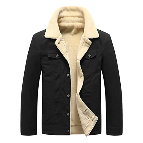 Veste d'hiver homme contre le froid blouson militaire kaki épais et chaud