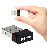 USB Wifi Dongle, Mini Wifi USB 2.0 Dongle 802.11N, 300Mbps Wireless Network Adapter, Dual-Band Wi-Fi Dongle, High Speed Mini WiFi Stick Network Card Supports Windows 11/10/8.1/8/7/XP, Mac OS X