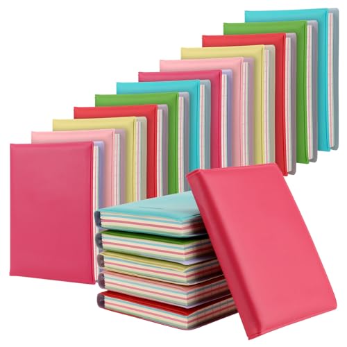 Petit carnet pour mémo et prise de note rapide lot de 18 blocs nomades lignés et vierges 8x10 cm
