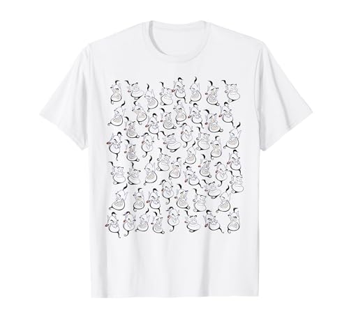 T-shirt Aladdin Génie Disney en coton doux anti-déformation