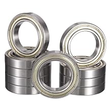 6900ZZ Deep Groove Bearings, ID 10mm x OD 22mm x Width 6mm Double Metal Shielded Ball Bearings, Pre-Lubricated GCr15 Chrome Steel 10pcs