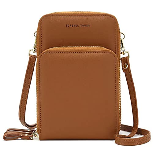 Image of BOSTANTEN Girls Women Women's Wallet Sling Crossbody Bag for Mobile Cell Phone Holder Pocket Wallet Wallets Hand Purse Clutch Crossbody Sling Bag for Women Womens Girls