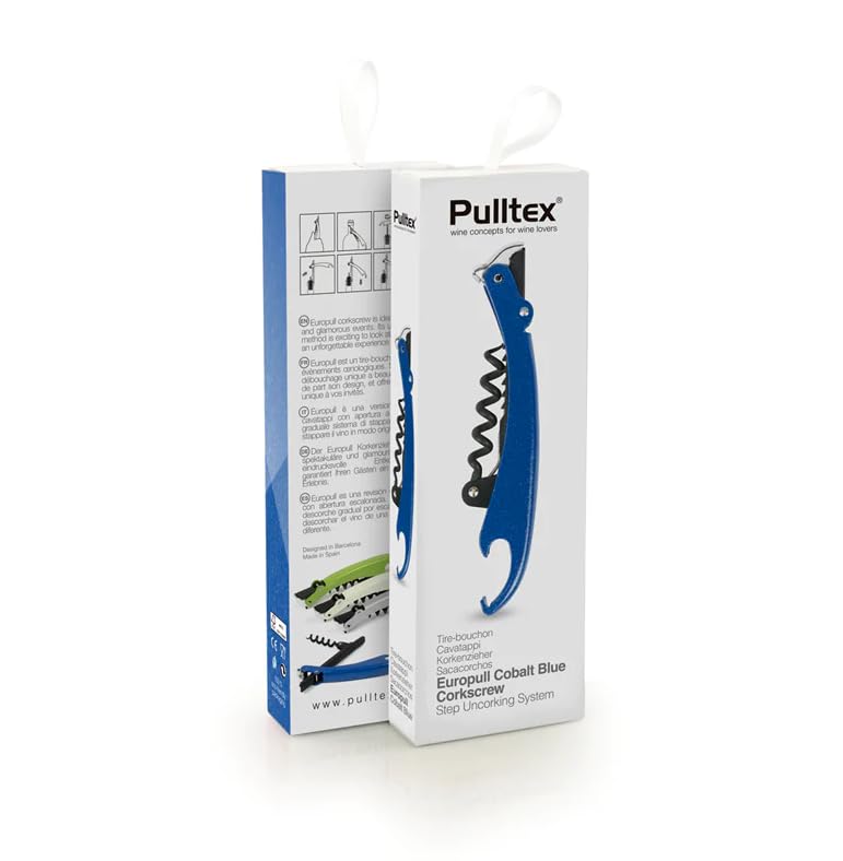 Pulltex 109-192-00 PWC EUROPULL CORKSCREW BLUE, Acryl, Mehrfarbig
