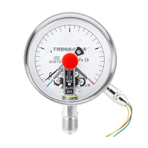 Manomètre de pression à contact électrique inox YXC100BF 0.16mpa