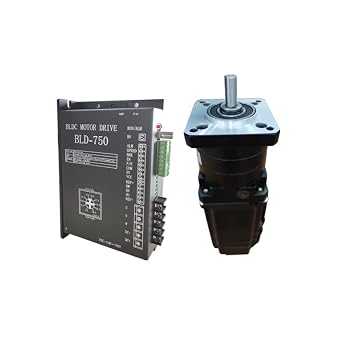 Permanent Magnet DC Deceleration Brushless Motor 48V 400W BLDC Motor with Driver Planetary Gearbox High Torque Reducer Kits 48V-400W radio3