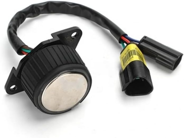 Throttle Knob Accel Dial, Compatible with Hyundai R220-9SH R200-9 R210-9 Excavator Replacement Part 21Q420812