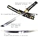 Japanese Tanto Knife Handmade Damascus Steel Clay Tempered Sharp Mini Katana Sword All Brass Fittings 20 Inch