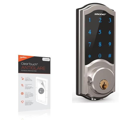 BoxWave Screen Protector Compatible with Smonet A1-SB - ClearTouch Anti-Glare (2-Pack), Anti-Fingerprint Matte Film Skin