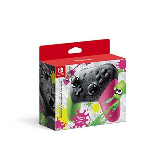 Nintendo Switch Pro Controller - Splatoon 2 Edition (Renewed)