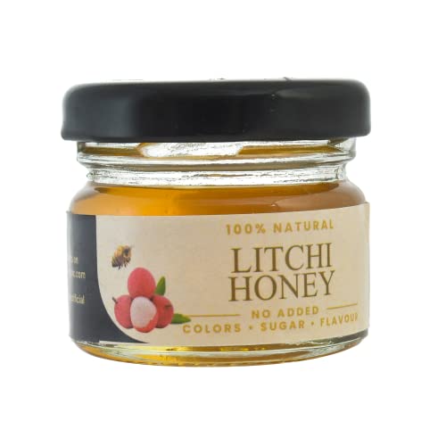 Image of Shiva Organic Raw Litchi Honey 30g | 100% Pure NMR Tested | Raw and Unprocessed