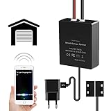 Smart Garagentoröffner,WLAN Garagentoröffner funktioniert mit Apple HomeKit Fernbedienung Timing Funktion Sprachsteuerung Garagentoröffner Universal,Kein Hub Erforderlich