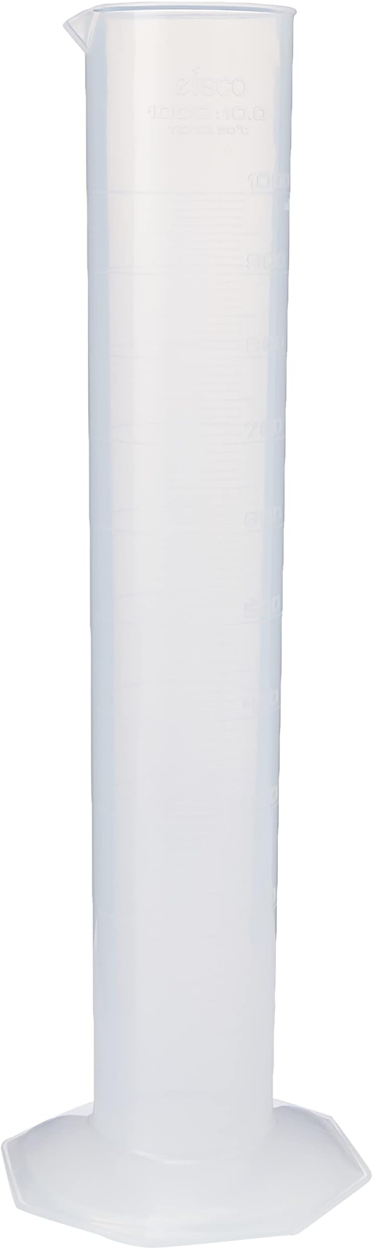 PLASTIC LABORATORY MEASURING CYLINDER 1000ML 1L