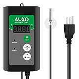 AUXO HORTICULTURE Digital Seedling Heat Mats Thermostat 68-108℉ Temperature Controller for Seed Germination