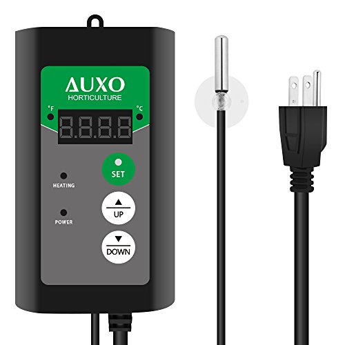 Digital Seedling Heat Mat Thermostat 68-108℉ Temperature Controller for Seed Germination