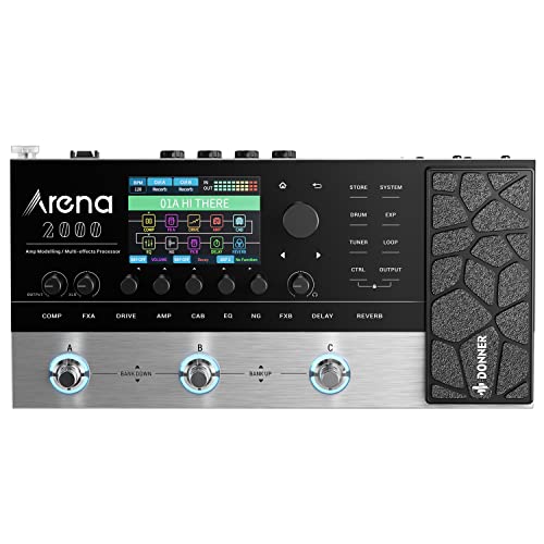 【美品】Arena2000 DONNER マルチエフェクター/アンプモデリング 41fe9nggztL.jpg