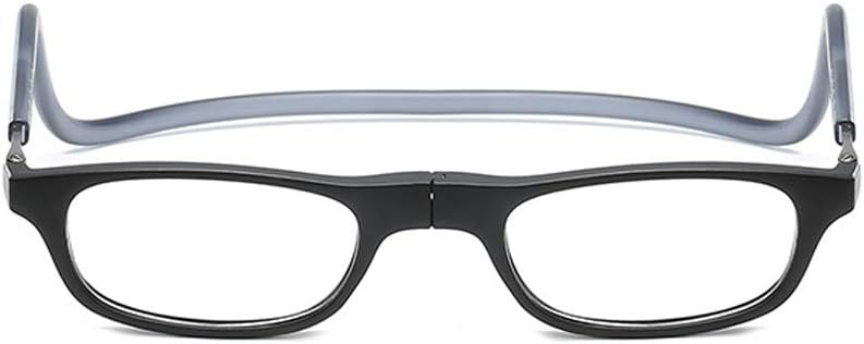 Embryform Occhiali da Vista Lettura Presbiopia - Graduati Diottrie  Montatura Blu e Nera Regolabili Pieghevoli Chiusura Clip Magnetici Vicino  Appendere Collo : Amazon.it: Abbigliamento