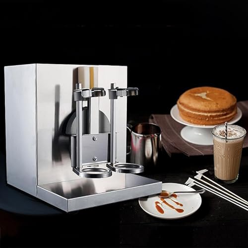 Milk Tea Shaking Machine - Automatic Cocktail Shaker with Adjustable Cup Clamp Height for Even Taste - 4000rpm Speed - Ideal for Wine, Coffee