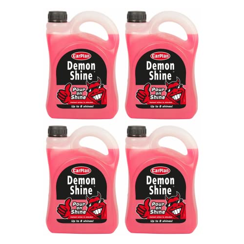 CarPlan Demon Shine, Spray On, 2 Litre (Pack of 4)