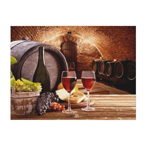 Couverture imprimée cave à vin rouge en flanelle légère pour lit et canapé toutes saisons - 2