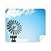 Windll White Clouds Blue Sky Cleaning Cloth Screen Cleaner 2pcs Suede Fabric