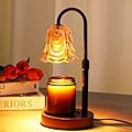 CHICNOOK Candle Warmer Lamp with Timer and Dimmer, Birthday Gifts for Women Mom, Adjustable Height Vintage Candle Lamp with 2 Bulbs for Jar Candles, Home Kitchen Office Living Room Decor