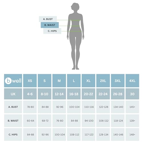 B-well Bella Damen-Schrubb-Set Schlupfkasack + Schlupfhose Set Medizin Arzt Uniform Schlupfjacke Oberteil mit Hose Medizinische Berufsbekleidung mit Elastan (Dunkelblau, L) – Bild 5