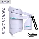 NTELLECT Creation Titanium+ Cricket Batting Combo Thigh Guard Cricket | Inner Thigh Guard (Medium Size) (White, Right) gallery image