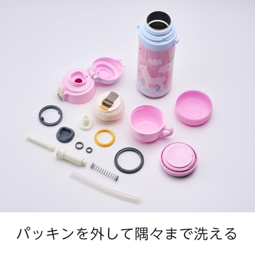 analo『【直飲み・コップ飲み】2WAYこども水筒』