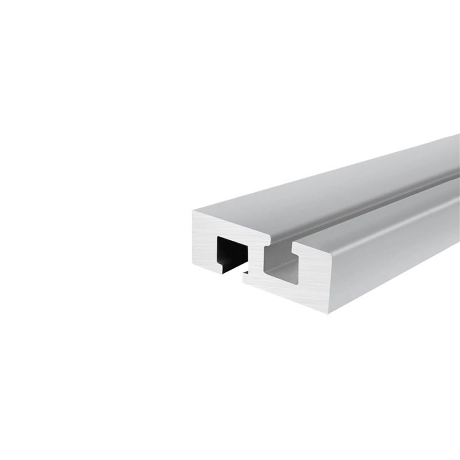 1545 Profili industriali Binario in alluminio estruso anodizzato argento Doppie fessure Sile 15x45mm Telaio di montaggio Telaio fai da te Bordo supporto(800mm)
