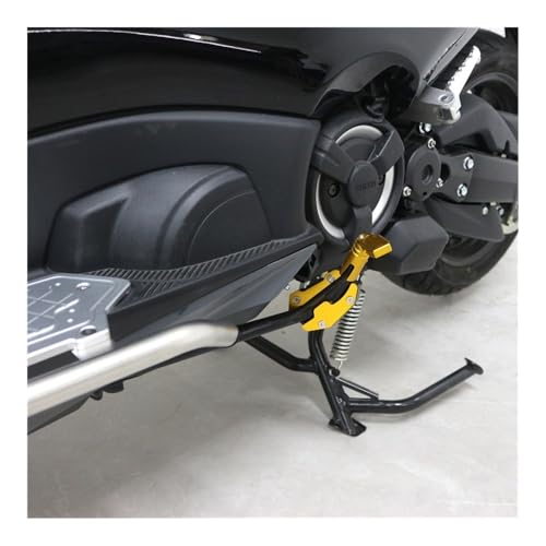Agrandir béquille latérale moto TMAX 560 pour éviter les chutes