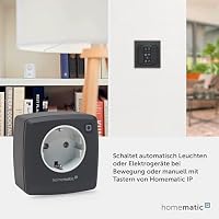 Homematic IP Schalt-Mess-Steckdose, anthrazit – Ansicht 5
