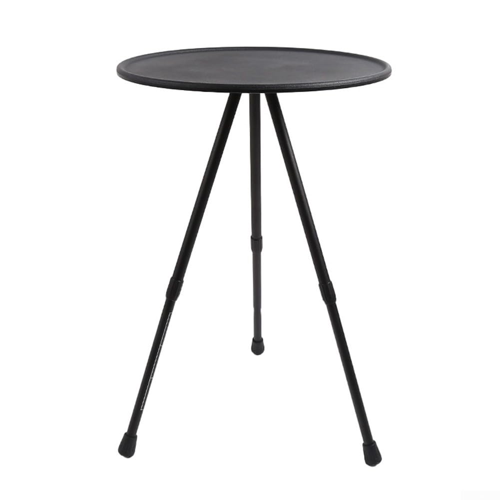 Table ronde pliante de pique-nique avec pieds télescopiques pour vos journées plage