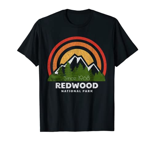Redwood National Park Ropa vintage Camiseta