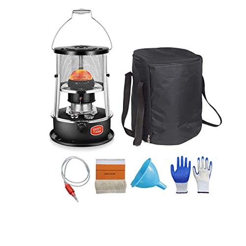 Réchaud à kérosène d'intérieur compact de 4,5 L, chauffage de secours portable