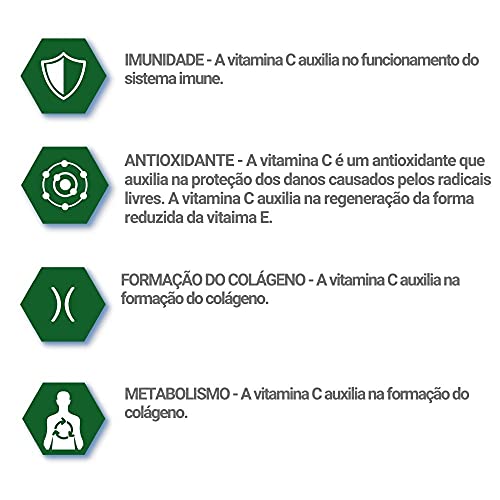 Vitamina C 1000mg - 2 unidades de 30 Comprimidos - Catarinense