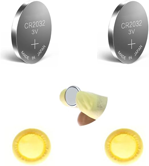 2 Pack Coin Cell RTC Battery CR2032 Replacement for Dell