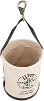 Vista 7 de Klein Tools 5109SLR Bolsa para herramientas de lona, bolsa de herramientas multiusos con fondo de plástico con orificios de drenaje, con capacidad