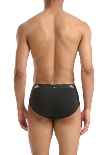 adidas Men's 3 Pack Active Flex Briefs, Black, S3