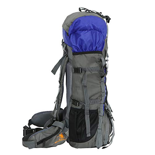 Fewear 60L High Capacity Sports Ultralight Backpacks,Waterproof, Lightweight, Durable, Internal-Frame Backpack for Hiking, Backpacking, Travel and Camping (Army Green) - Thumbnail 3