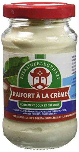 TORMA Raifort à la Crème 190 g - Lot de 6
