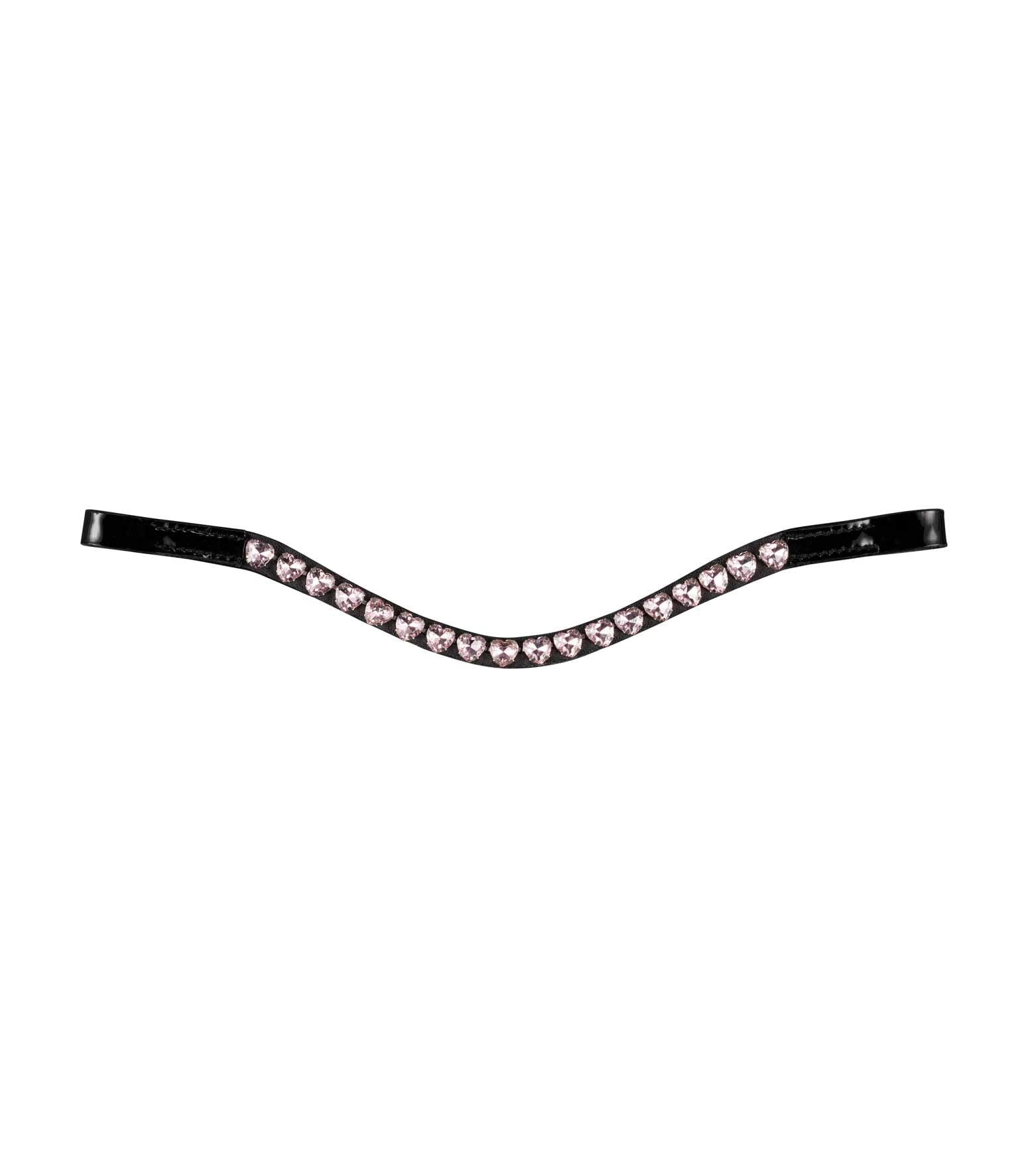 WALDHAUSEN Trensenzaum Happy Hearts, schwarz, Shetty