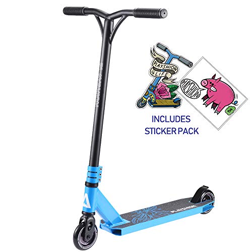 Stunt Scooter Freestyle Tretroller 100mm Wheel mit ABEC 9 Kugellagern für Kinder und Erwachsene