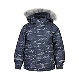  MINYMO Boy Winterjacke Herringbone AOP 122