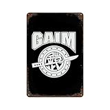 仮面ライダー 鎧武 ブリキ看板 メタルプレート レトロ看板 金属ポスター 壁掛け アートパネル ヴィンテージ風 装飾鉄絵 インテリア 簡単な取り付け 30*20cm