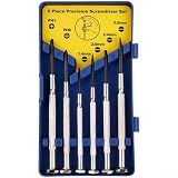Präzisions-Schraubendreher-Set aus Chrom-Vanadium-Stahl für Uhr, Telefon, Kamera, Laptop und Elektronik-Service (A)