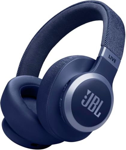 JBL LIVE 770 NC スタイル/デザイン/ハイブリッドノイズキャンセリング/Bluetooth対応/マルチポイント/オーバーイヤーヘッドホン/ブルー/JBLLIVE770NCBLU