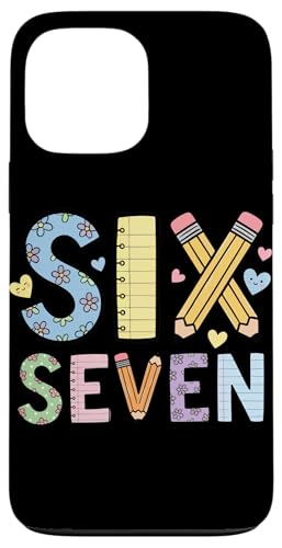 Six Seven School Matching Squad Teacher Student 6th 7th Grad �X�}�z�P�[�X iPhone 13 Pro Max �p